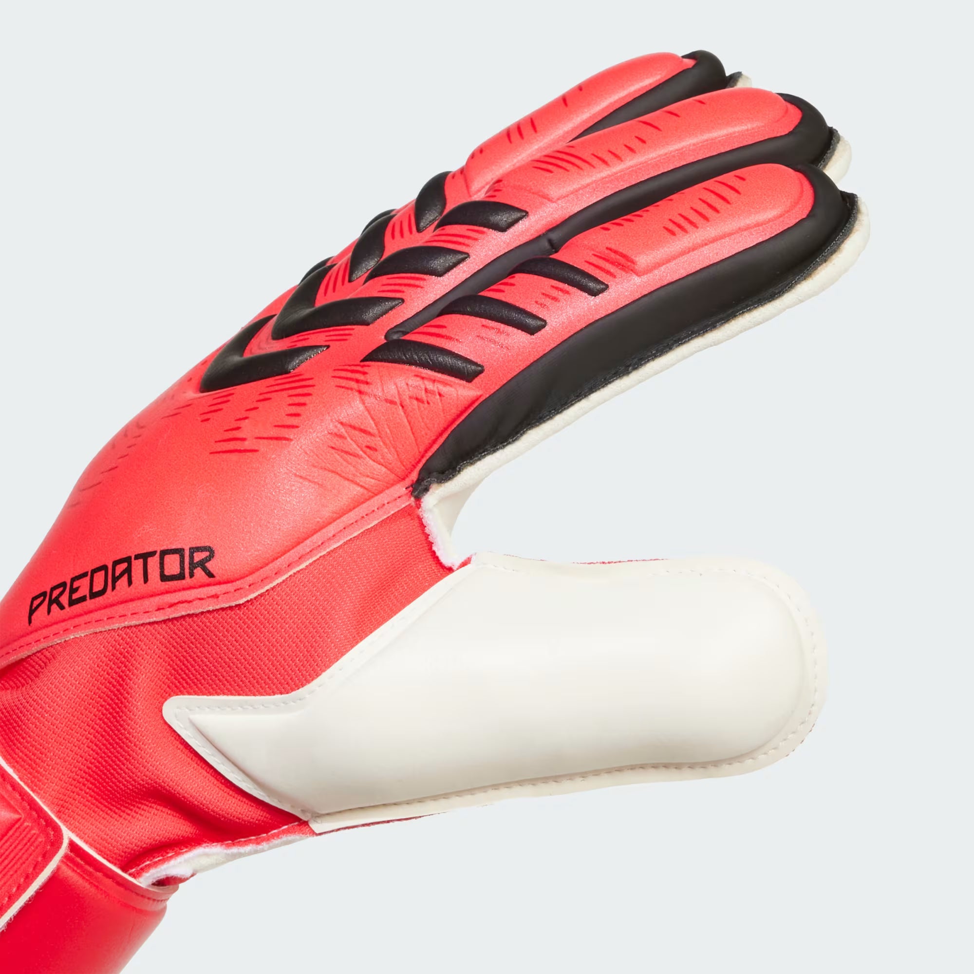 adidas Predator Match Finger save Goalkeeper Gloves Red Black