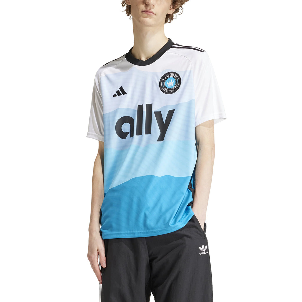 adidas Mens Charlotte Home Jersey 24