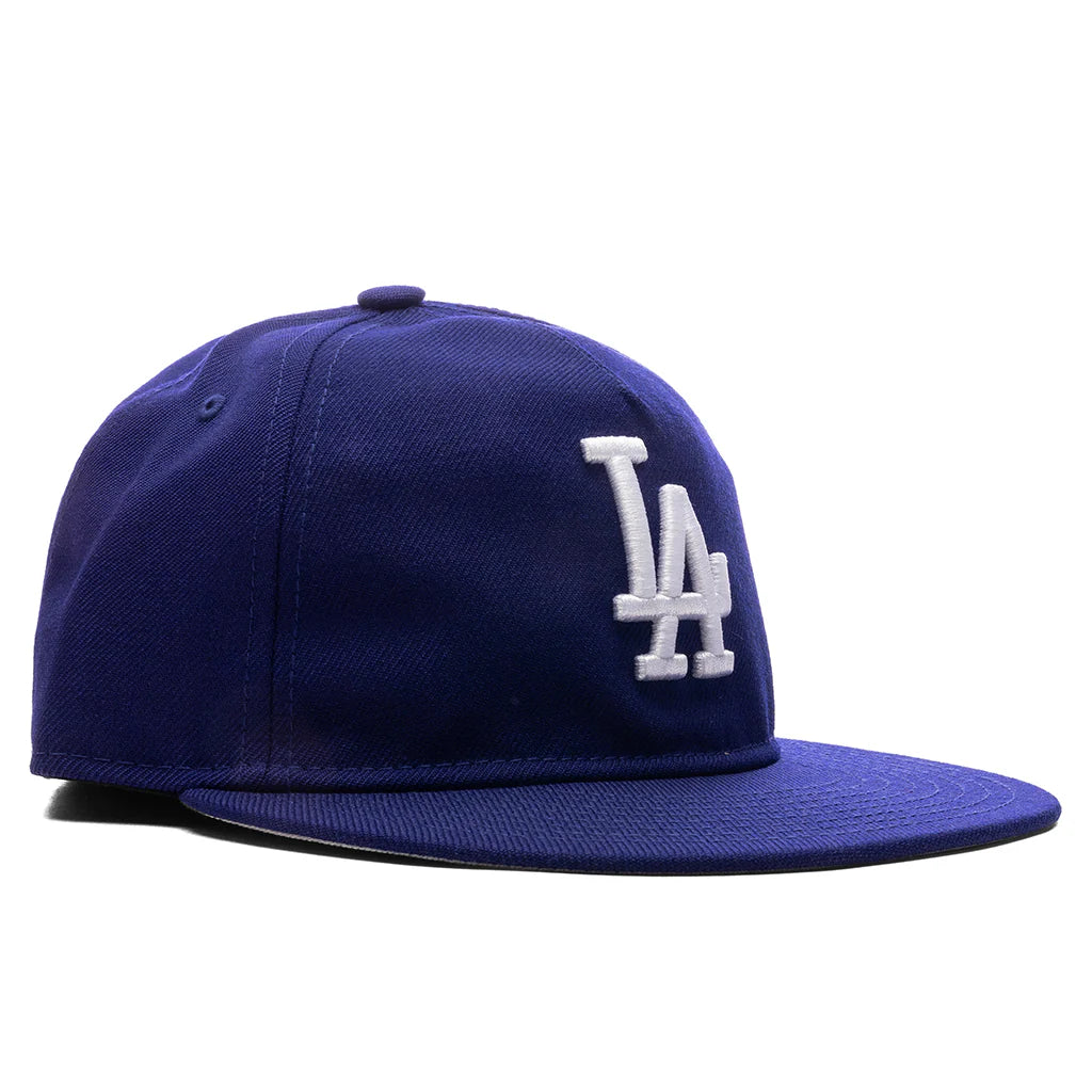 5950 Retro Crown Wool A Frame Cap Los Angeles Dodgers