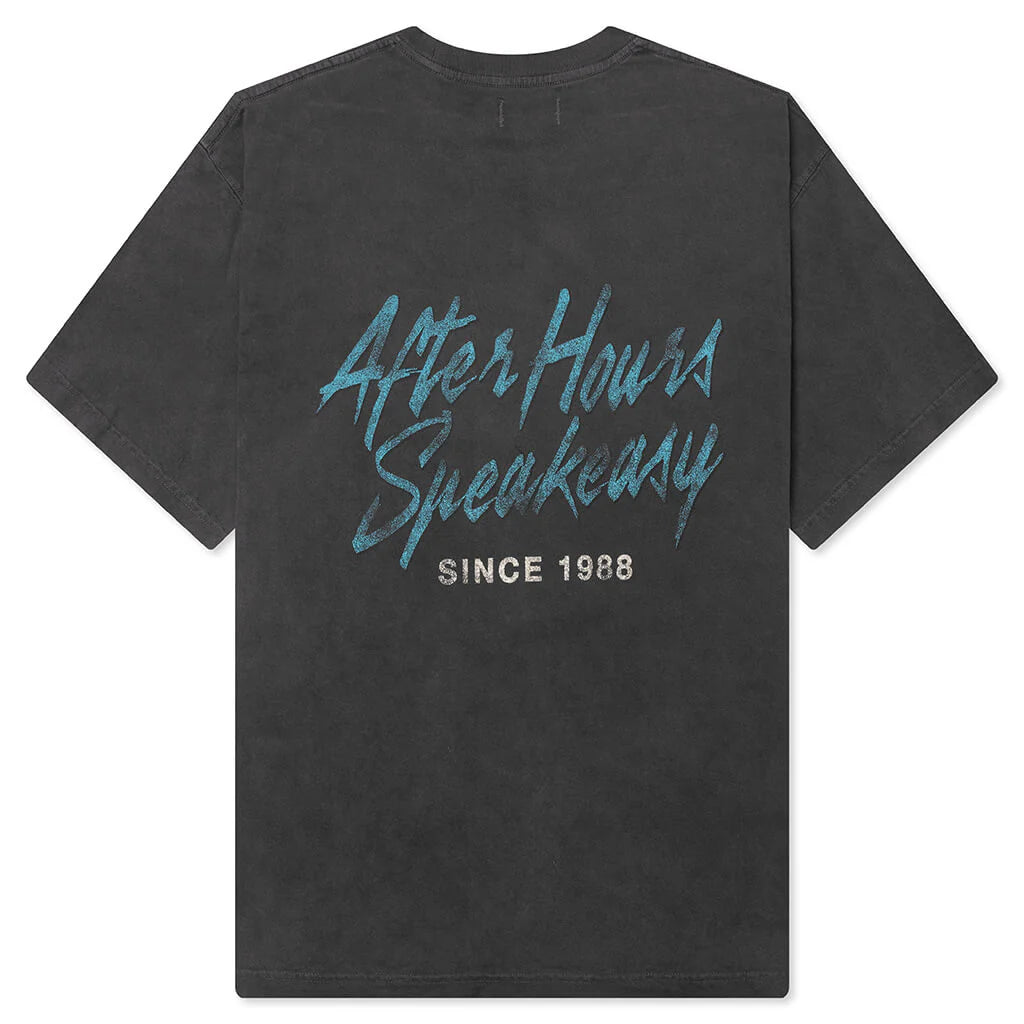After Hours Speak Easy S S Tee Black