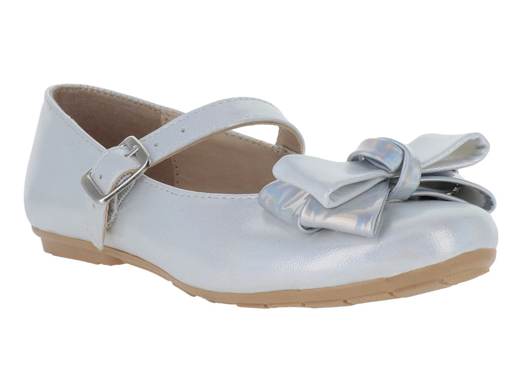 Zapatos Planos Sarele Color Plata para Niña