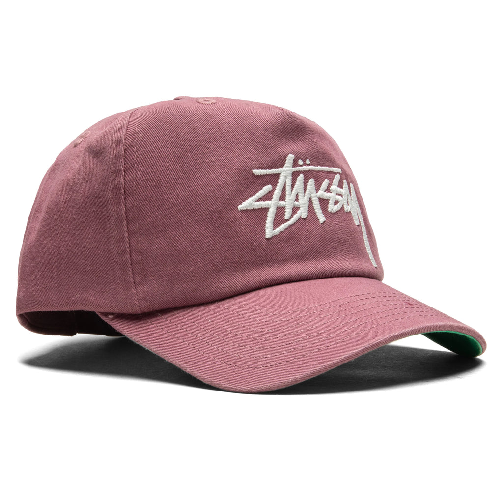 Big Stock Mid Depth Cap Plum