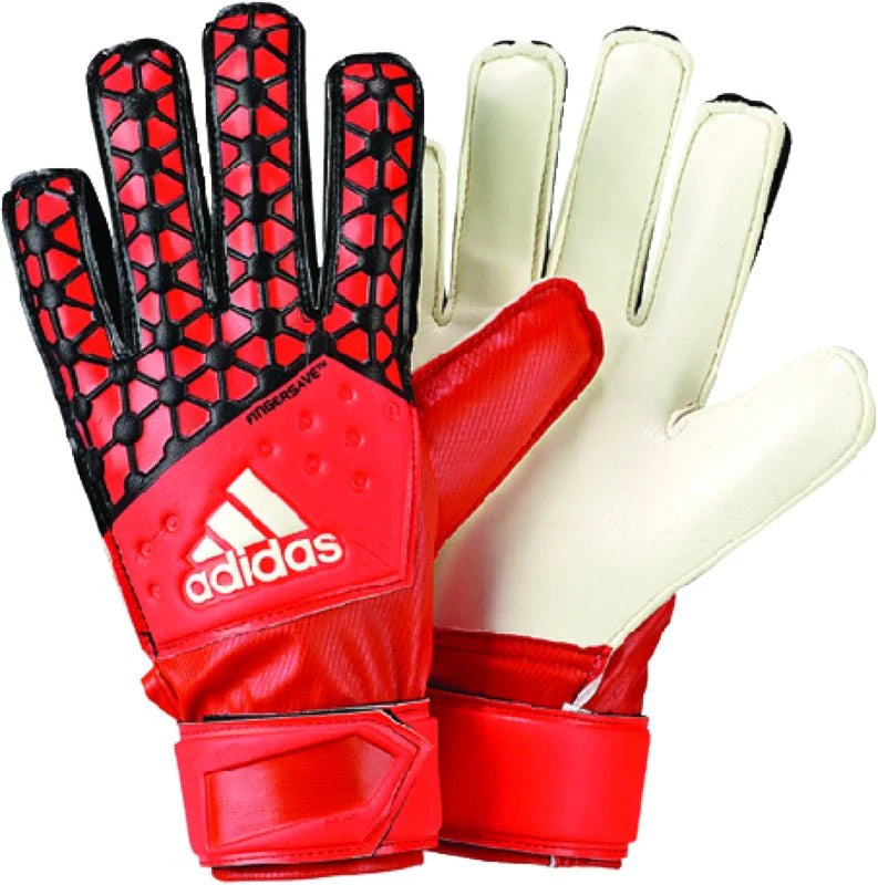 adidas Ace FS Junior Goalkeeper Gloves Red Orange Black