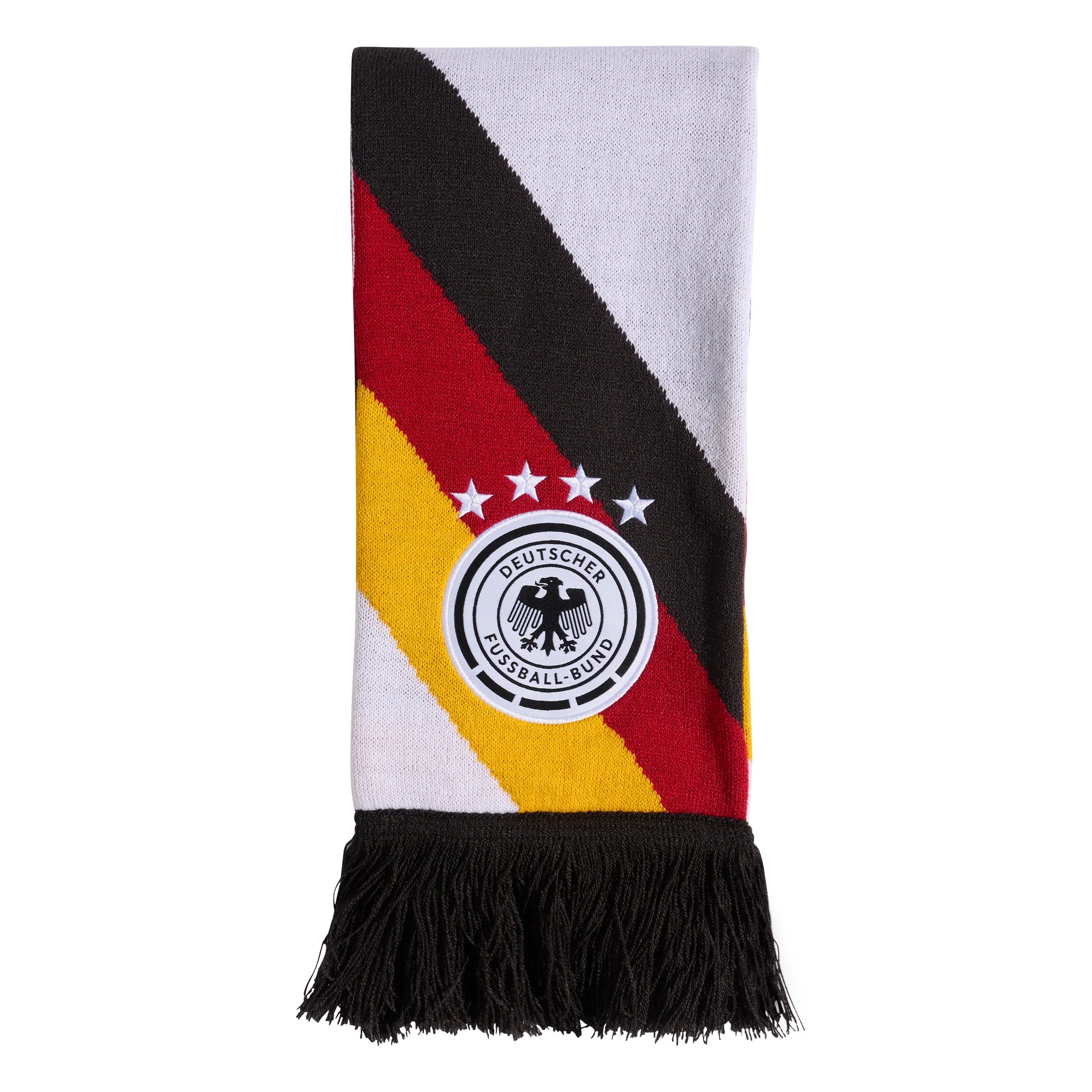 adidas Germany Soccer Scarf White Black