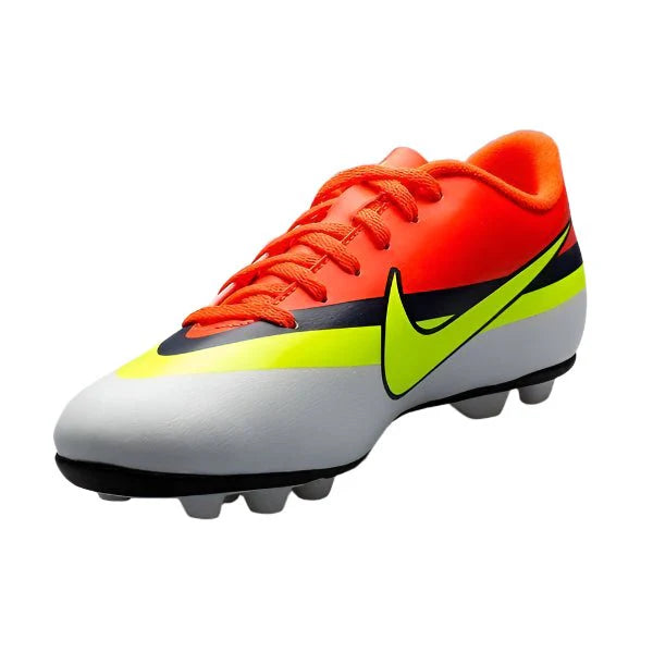 Nike Kids JR Mercurial Vortex CR7 FG White Crimson Volt