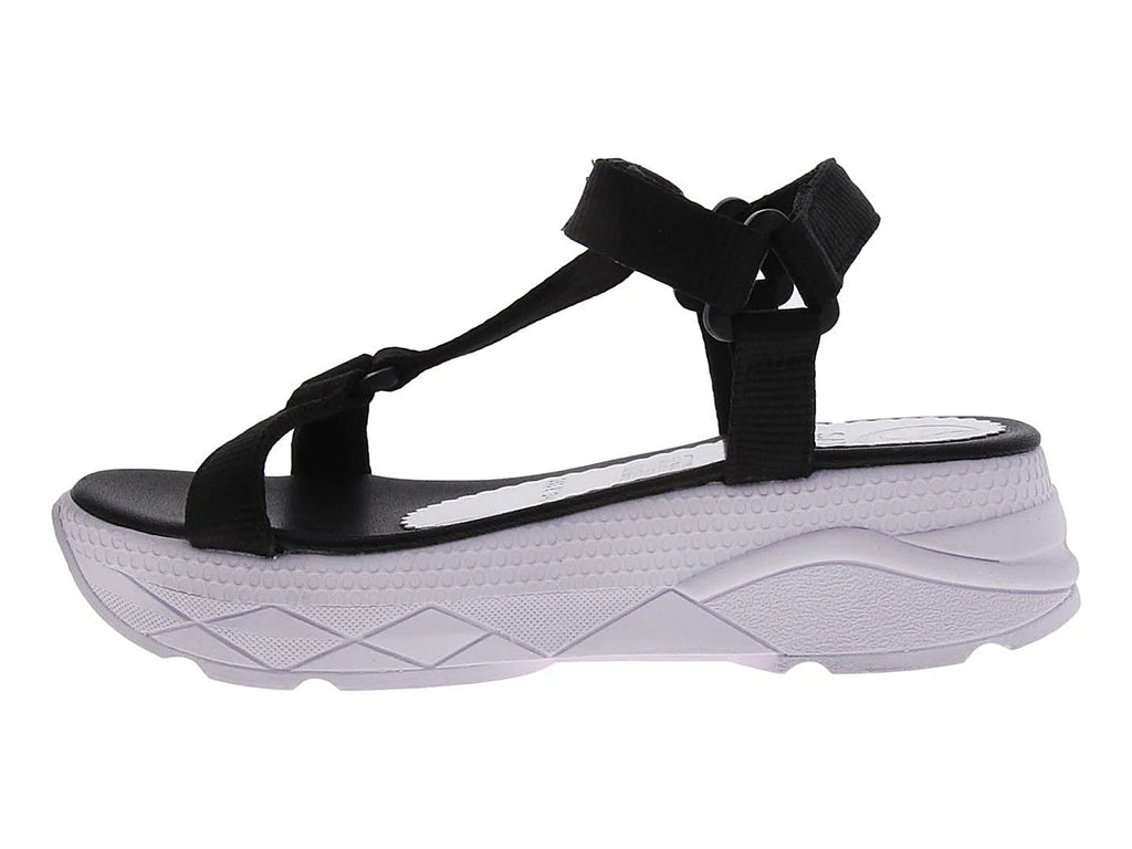 Sandalias Sary Gladiador Negro para Mujer