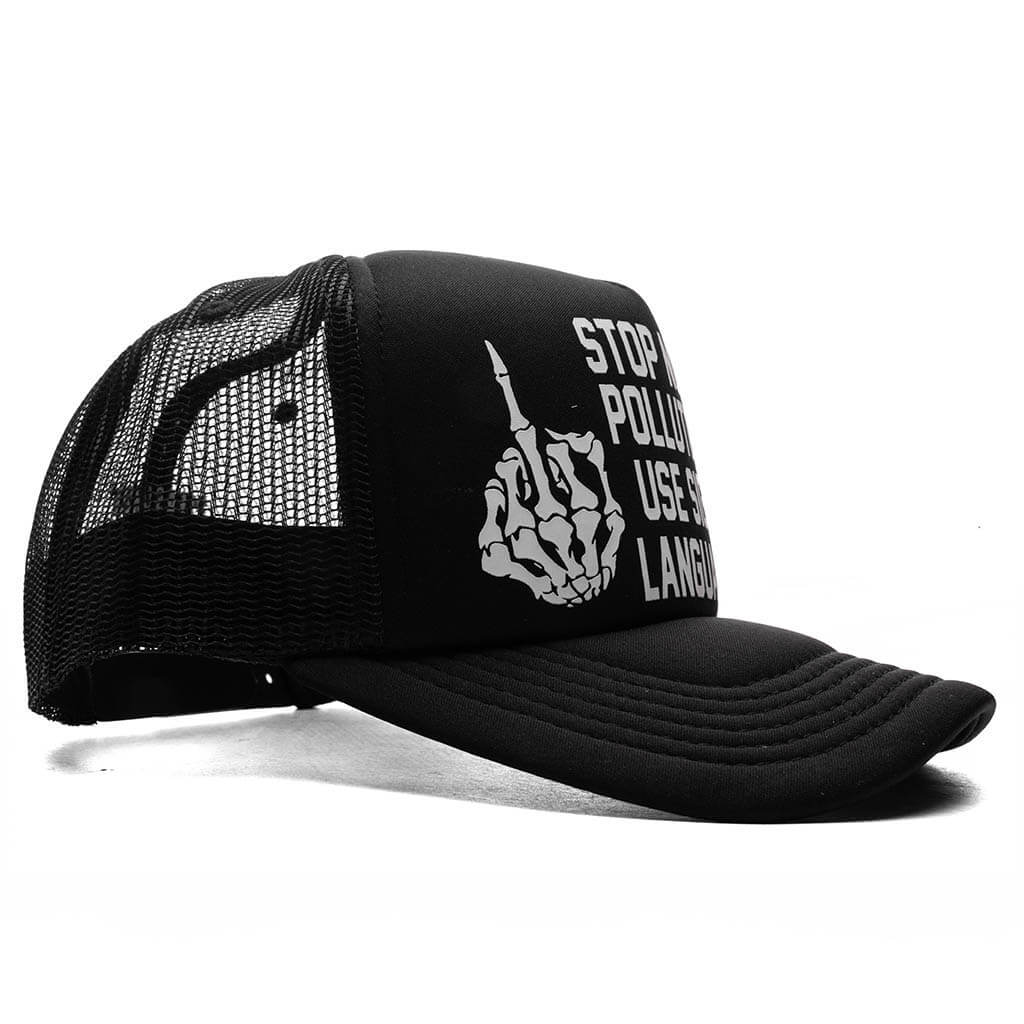 Pollution Trucker Black