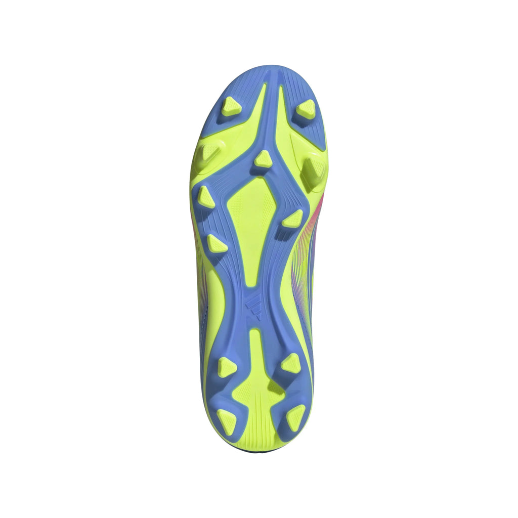 adidas F50 Club Firm Multi Ground Boots Junior Blue Lemon