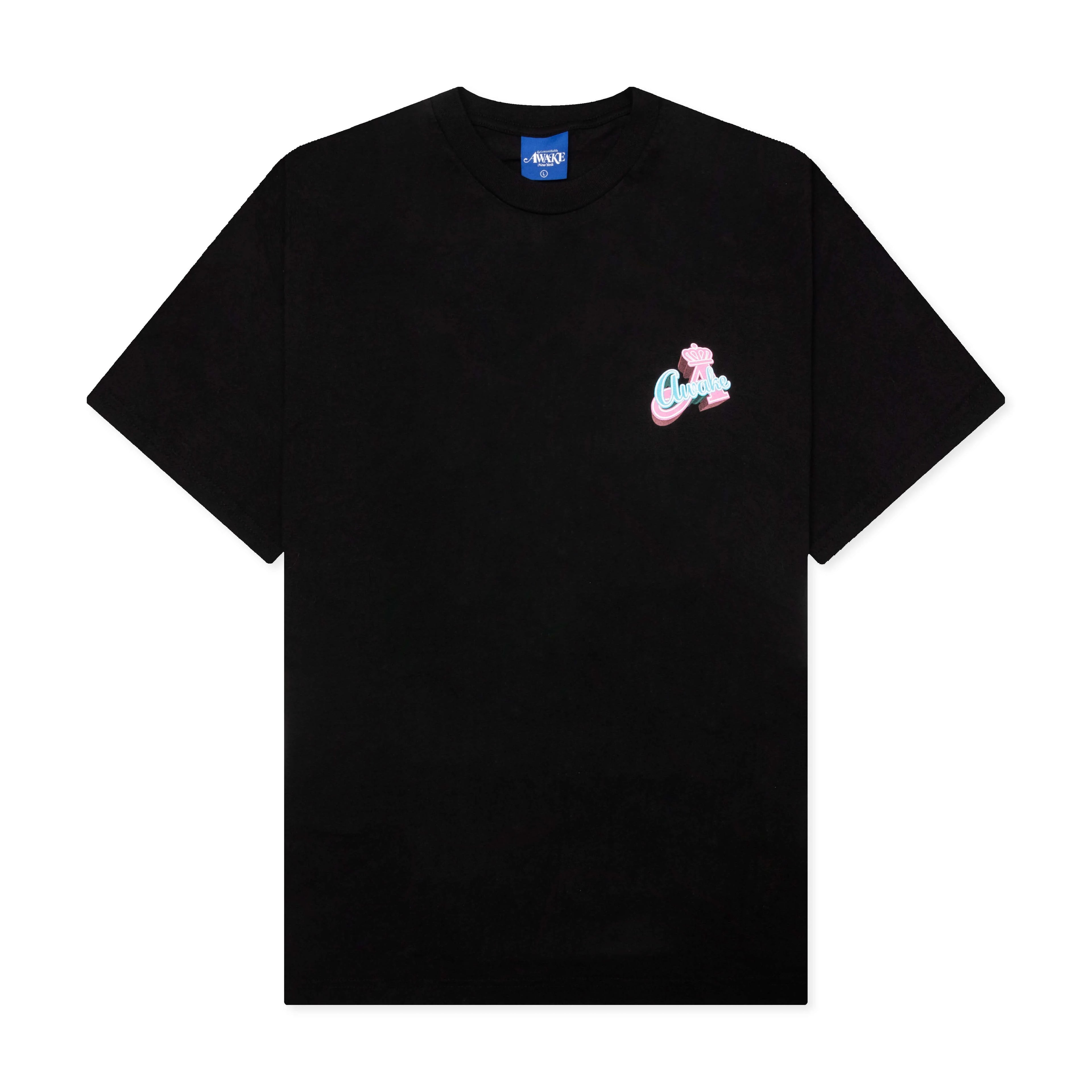 Crown A Tee Black
