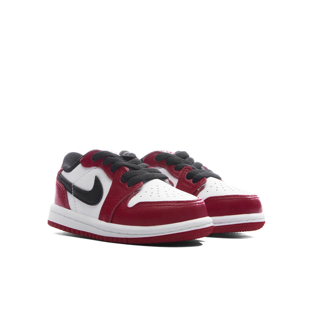 Air Jordan 1 Retro Low OG Chicago TD Varsity Red Black Summit White