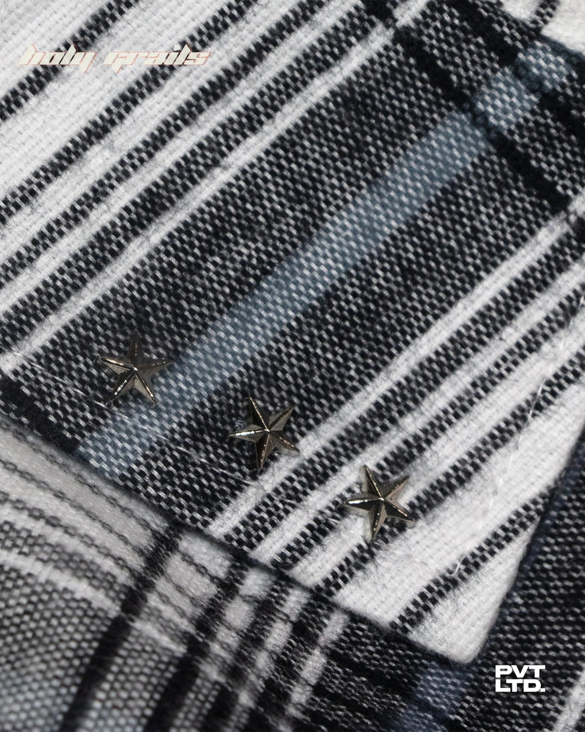Iced White Button Down Shirt HG x Pvt Ltd