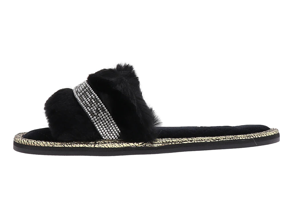 Sandalias Guess Slippy Negro para Mujer