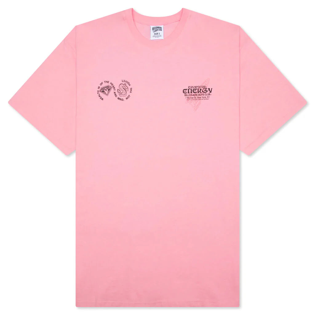 BB Energy S S Tee Begonia Pink