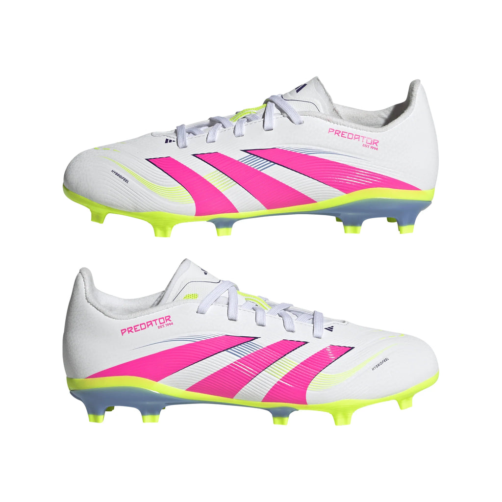 adidas Predator League Firm Multi Ground Boots Junior White Pink