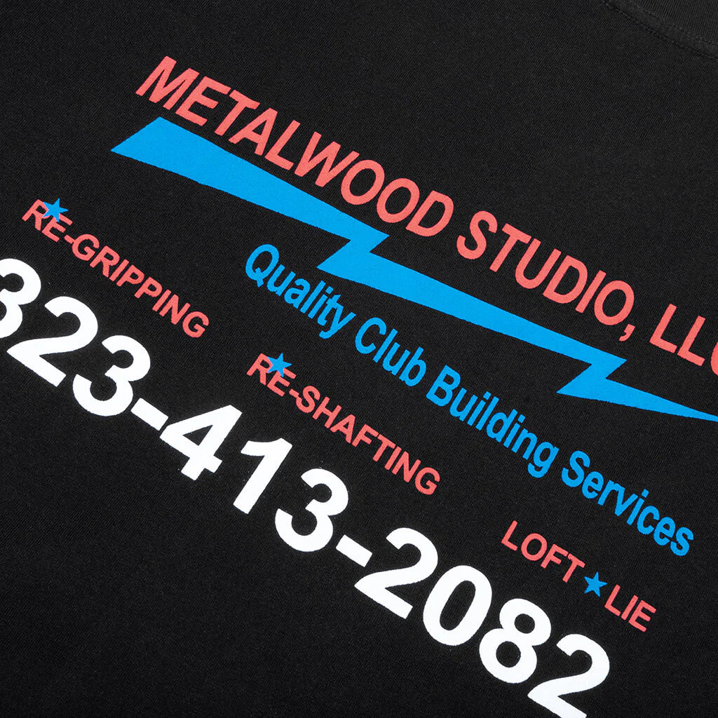 Club Building T Shirt Black