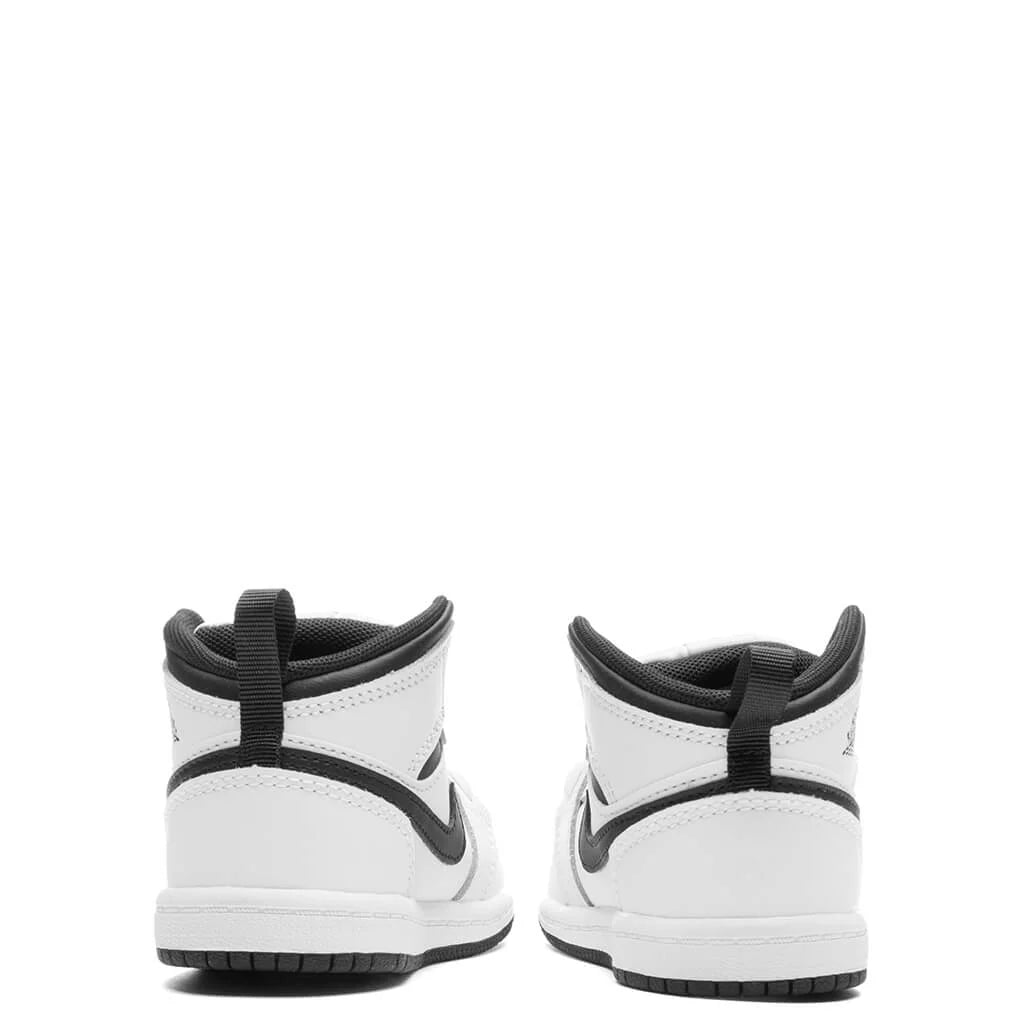 Jordan 1 Mid TD White Black
