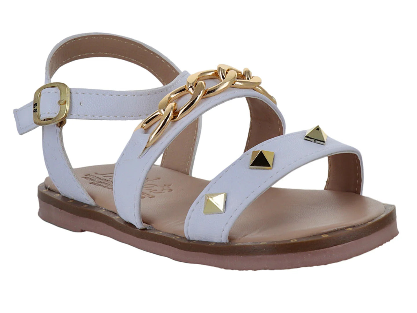 Sandalias Divitas Blanco para Niña