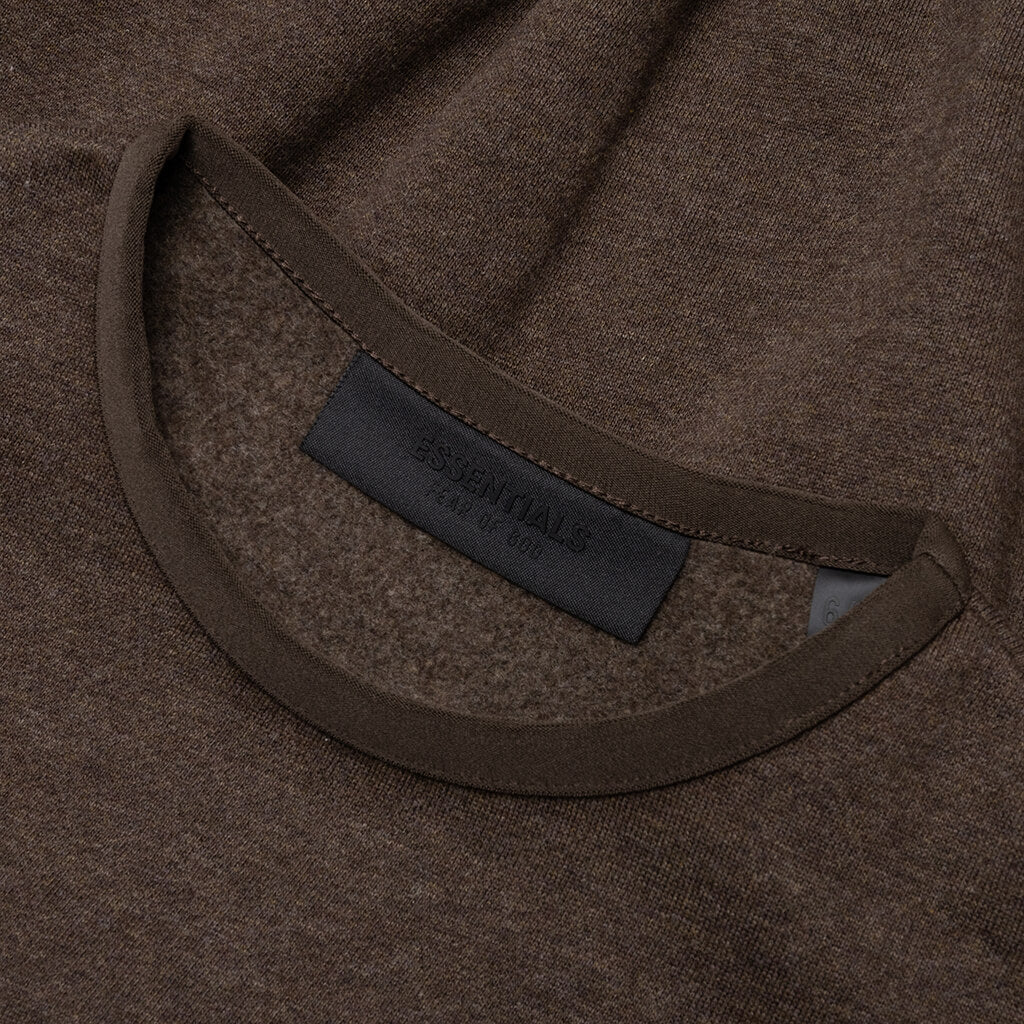 Essentials Kids Crewneck Heather Wood