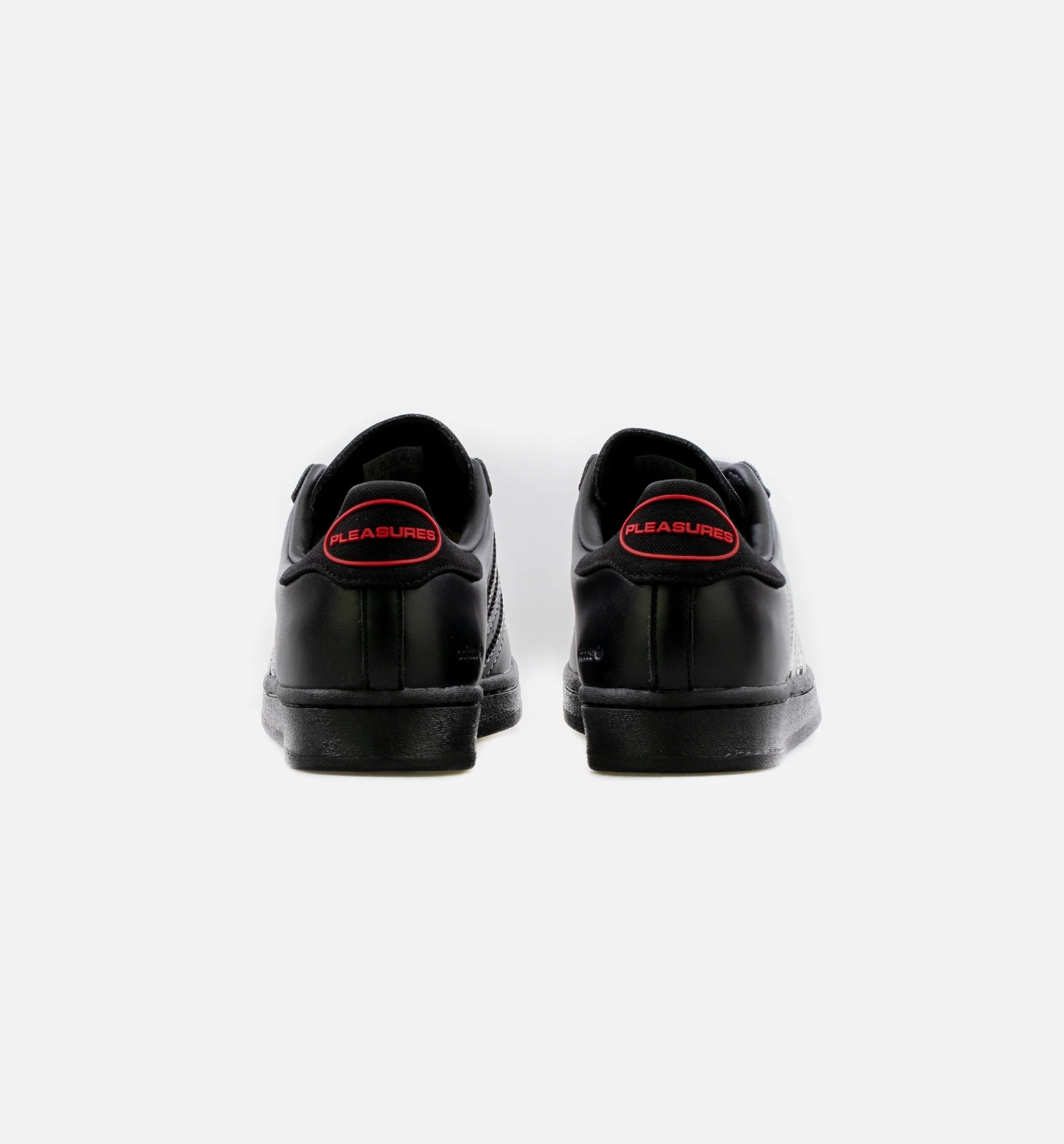 adidas Consortium X Pleasures Superstar Mens Lifestyle Shoe Black White