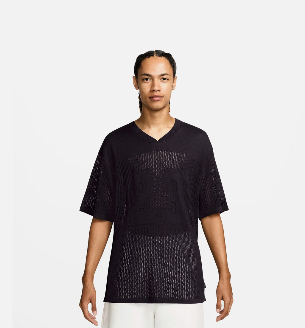 Knit Football Mens Jersey Off Noir Dark Smoke Grey