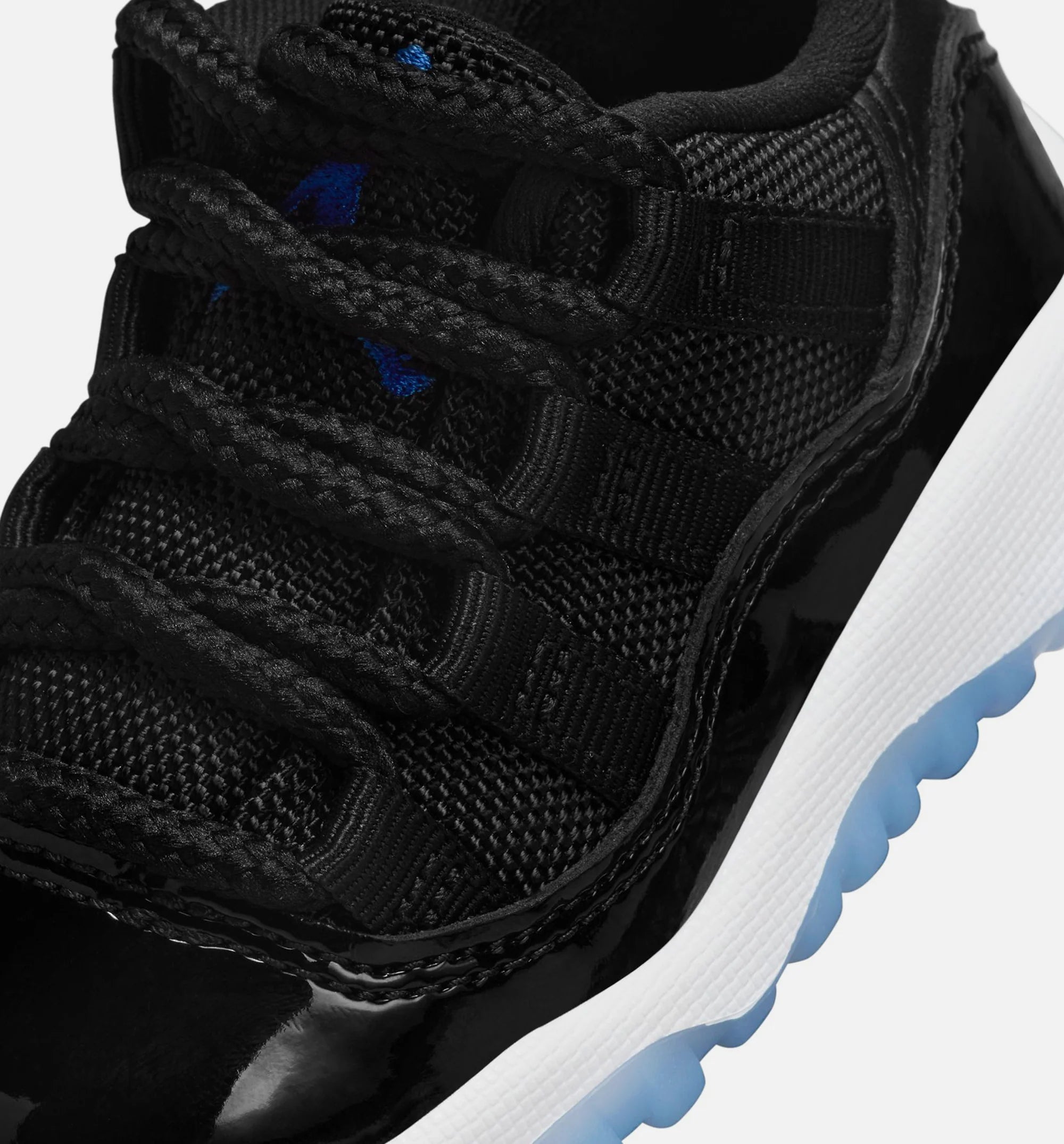 Air Jordan 11 Retro Low Black and Varsity Royal Infant Toddler Lifestyle Shoe Black Varsity Royal White