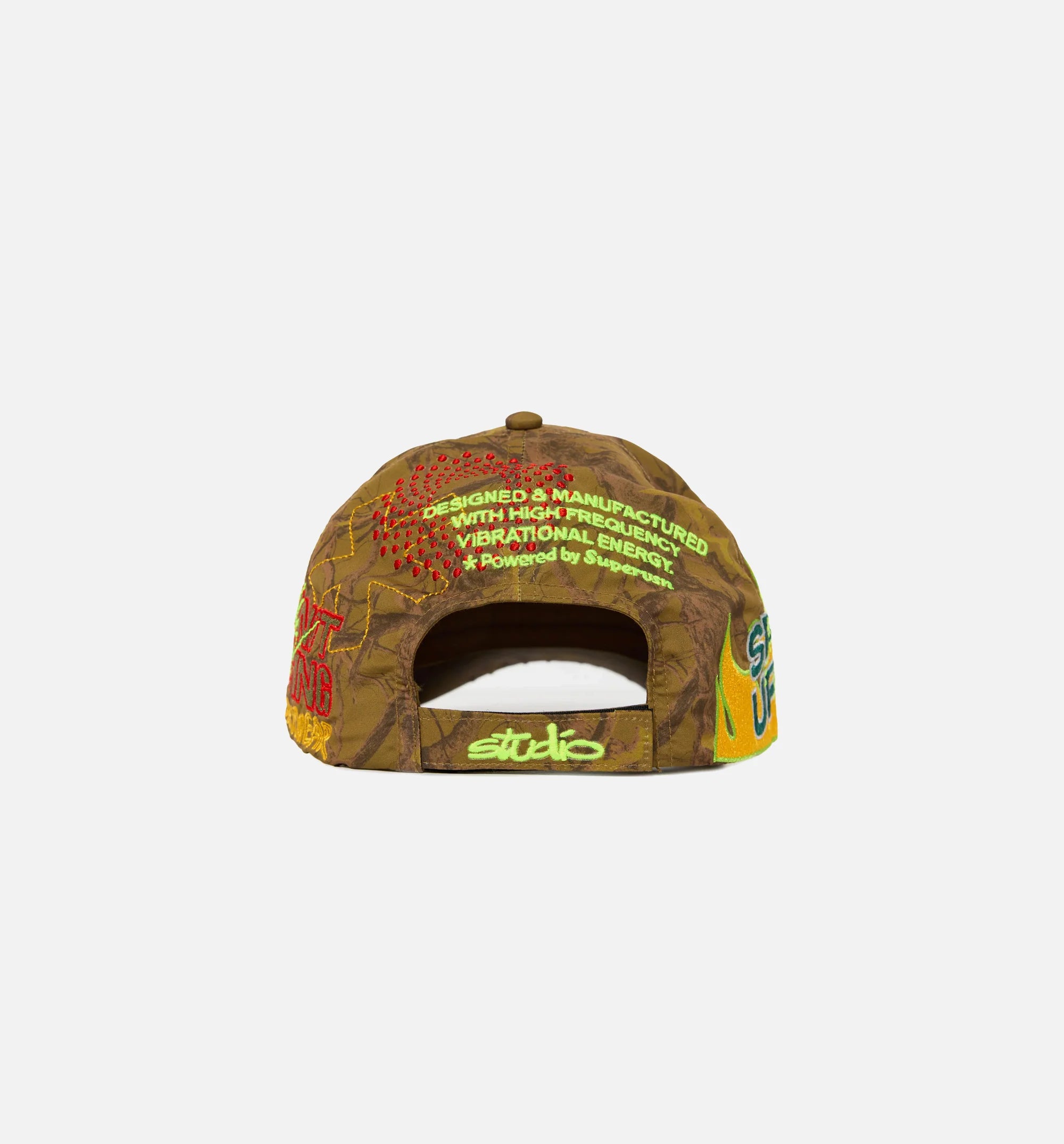 Studio Collage Adjustable Mens Hat Tree Camo Gold