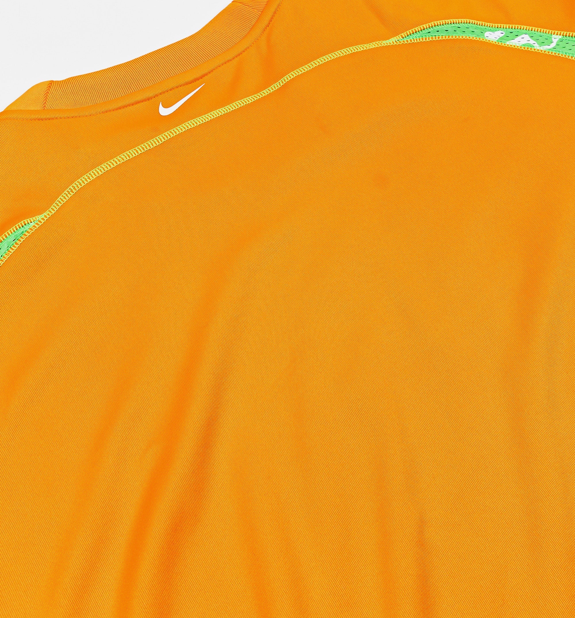Project Frog Mens Short Sleeve Shirt Orange White
