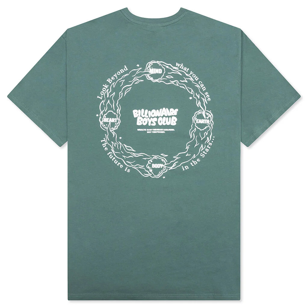 BB Comets S S Tee Sage Brush Green