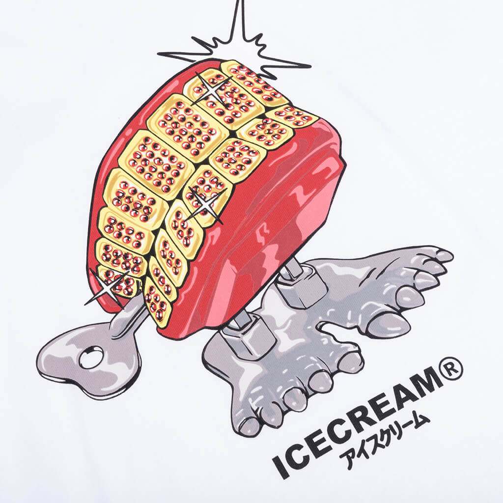 Chatterbox S S Tee White