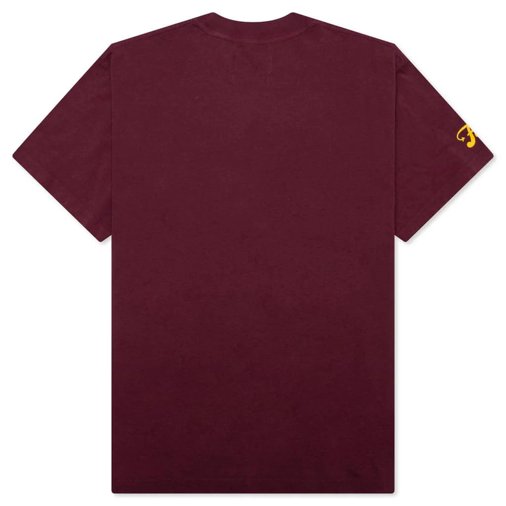 Feature x ASU Crest Tee Maroon
