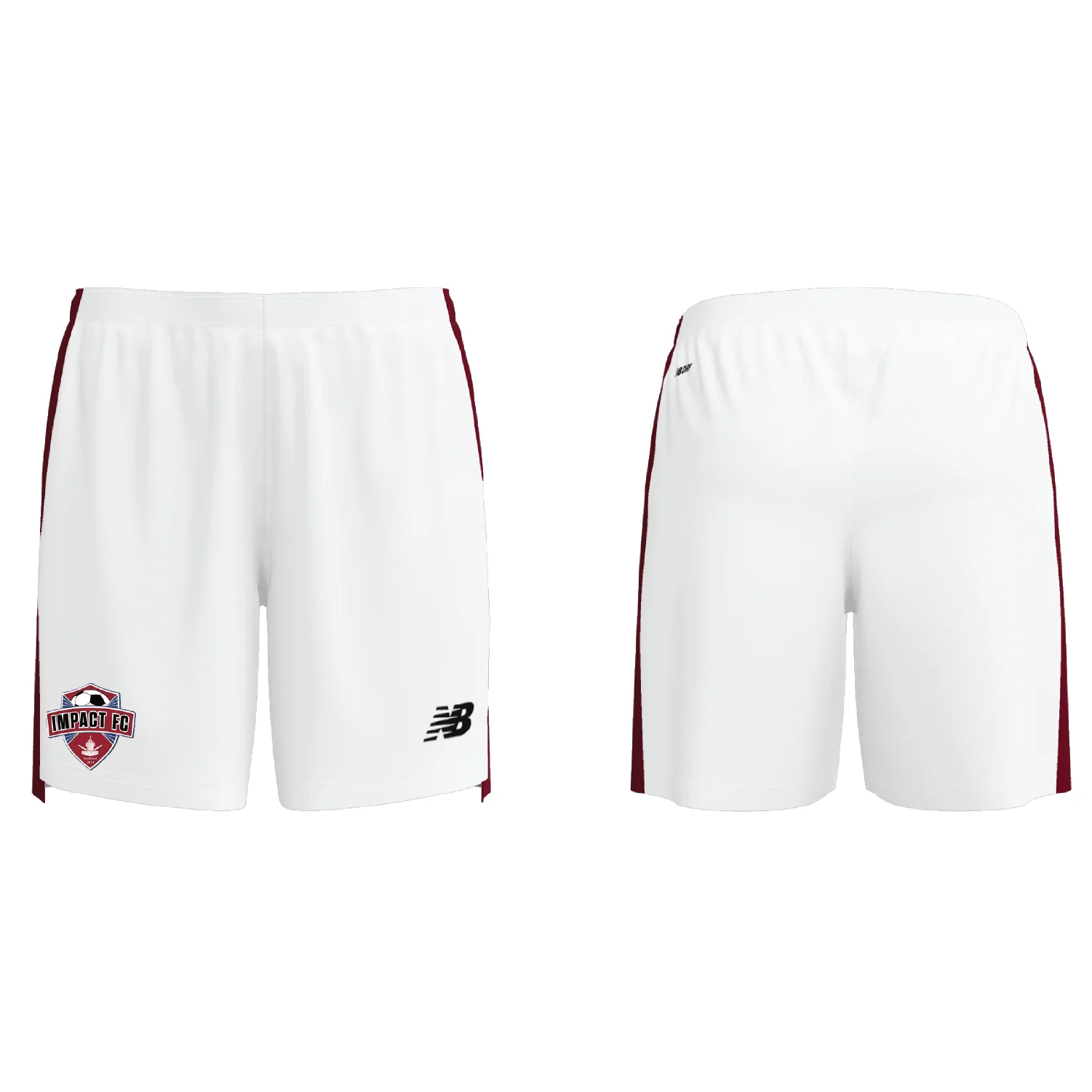 IFC NB Womens Striker Short White Red