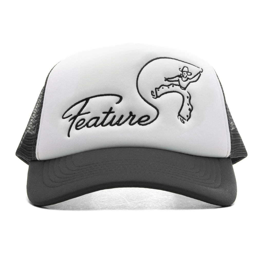 Cowboy Trucker Black White