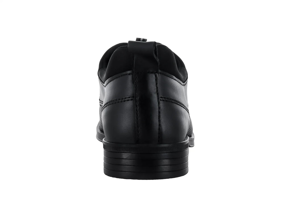 Zapatos Romanos de Piel Negro para Hombre