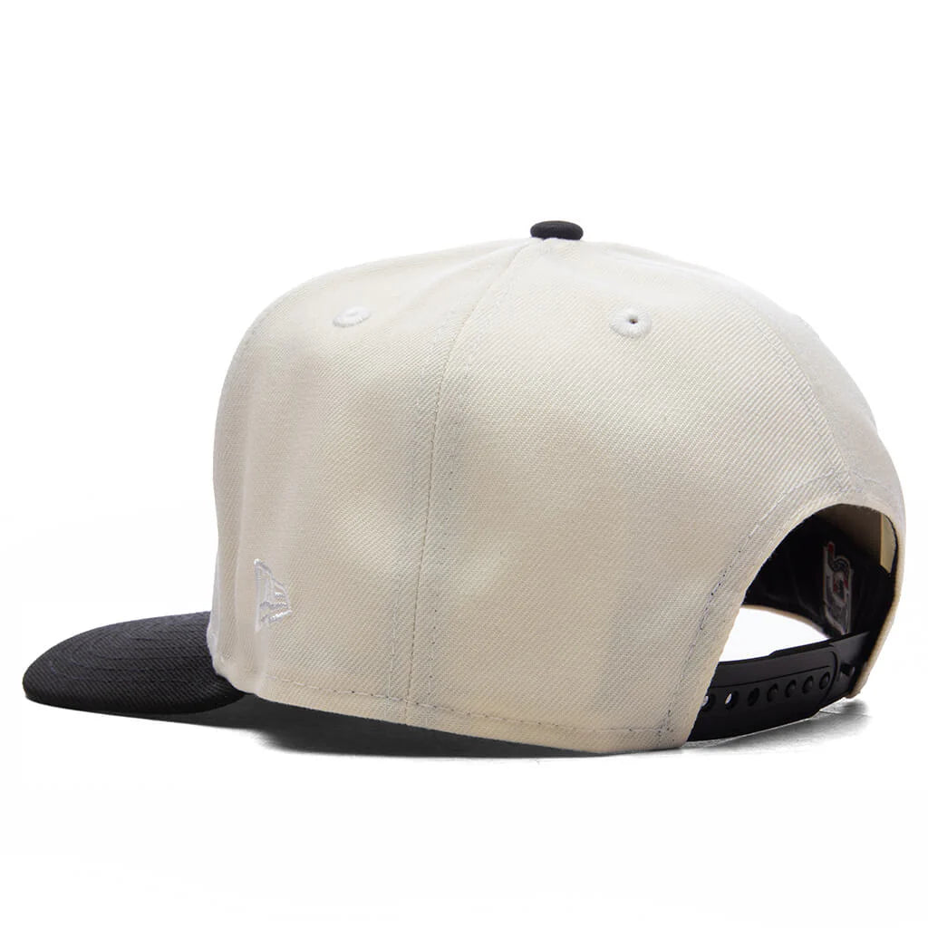 AZ Diamondbacks Upside Down Logo 9Fifty A Frame Snapback Chrome Black