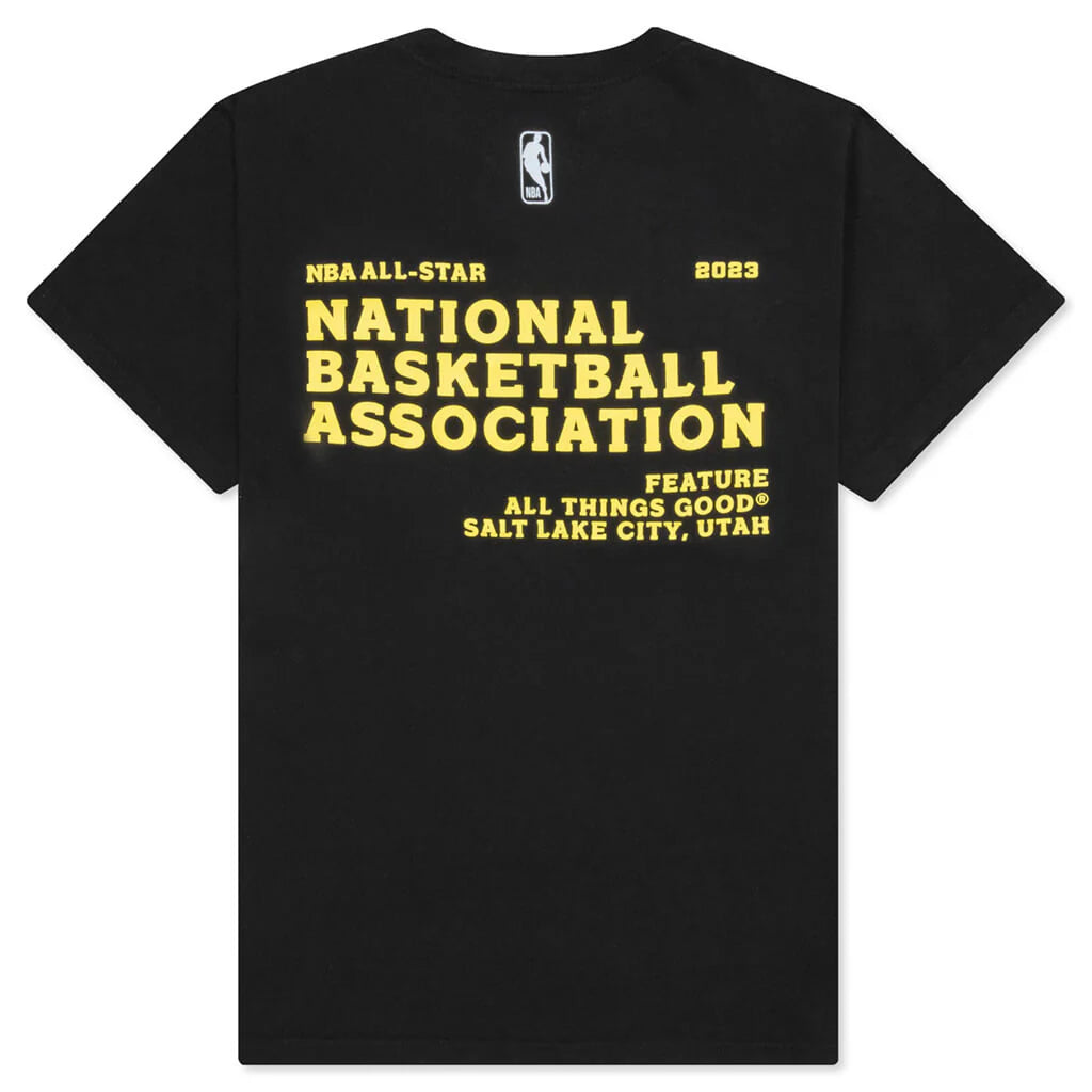 NBA Salt Lake City Tee Black