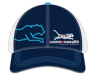 Commonwealth Running Company Chicago Flag Logo Trucker Hat 2021