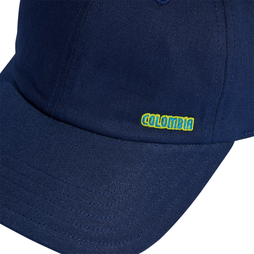 adidas Colombia 26 Dad Soccer Cap Navy Yellow