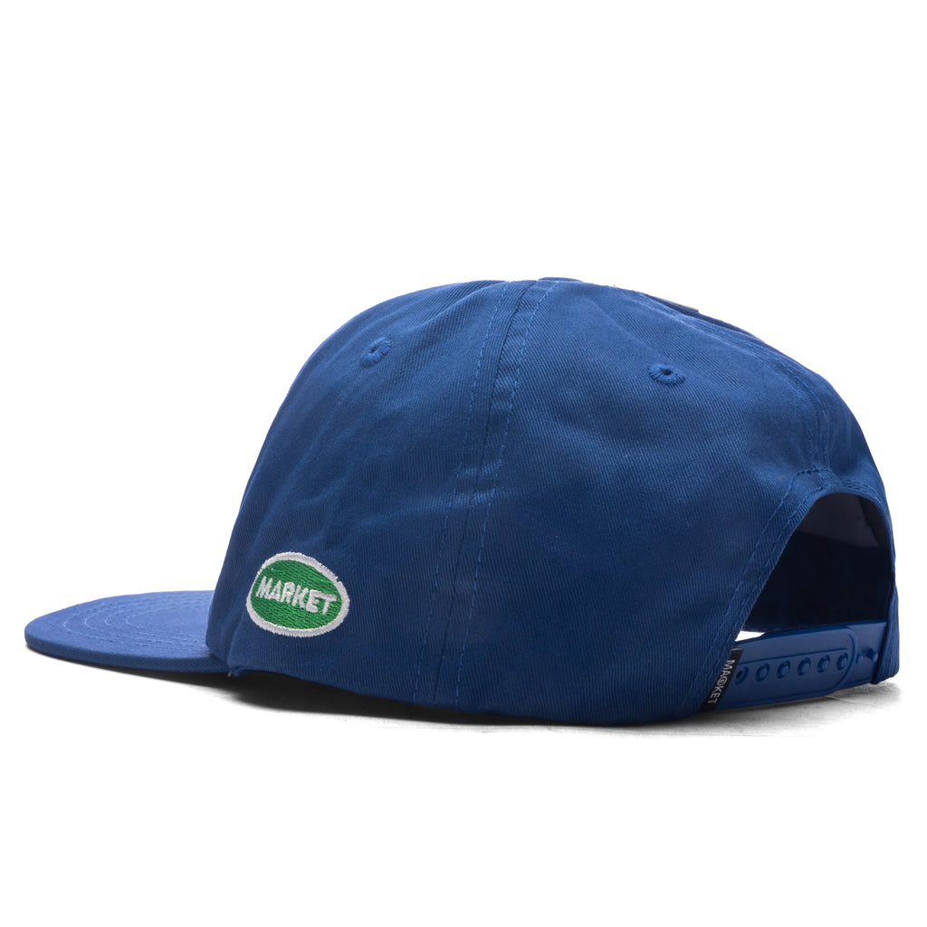 Soft Stitch 5 Panel Hat Egyptian Blue