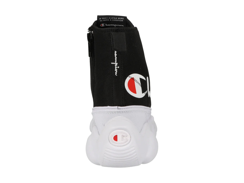 Tenis Champion Meloso Prodigy Hi Negro y Blanco para Hombre
