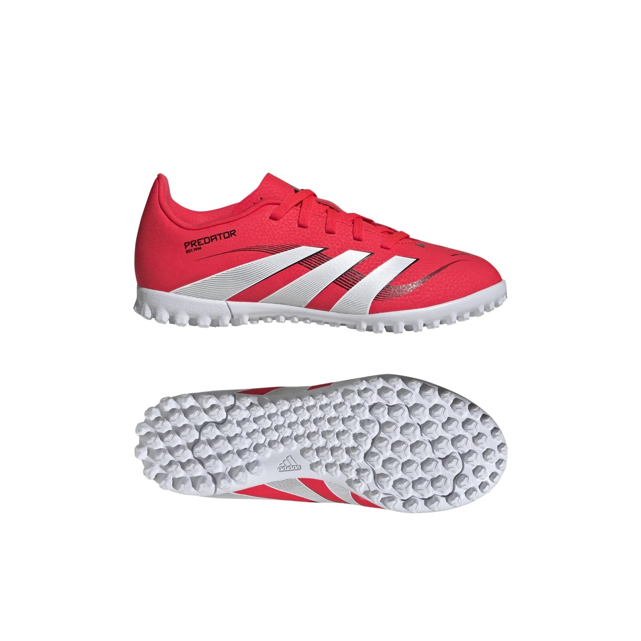 adidas Predator Club Turf Boots Junior Red White