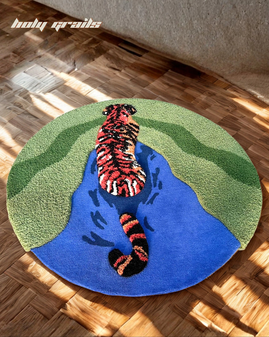 Jungle Oasis Hand Tufted Rug