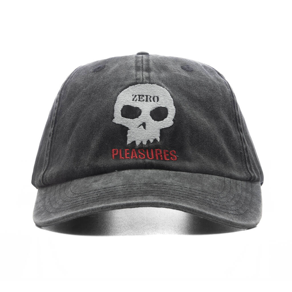 Pleasures x Zero Skull Dad Cap Black