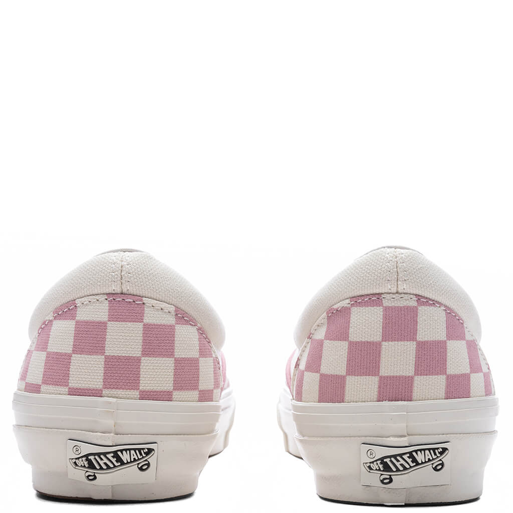 Premium Classic Slip On 98 Checkerboard Pink