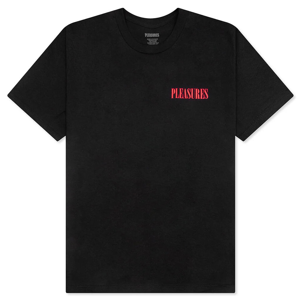 Vertical T Shirt Black