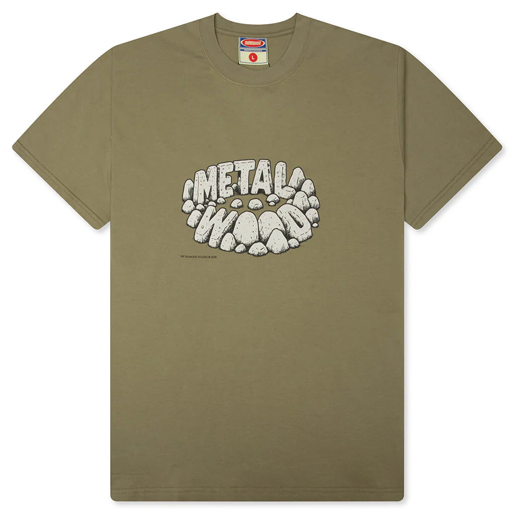 Stonehenge T Shirt Fatigue Green