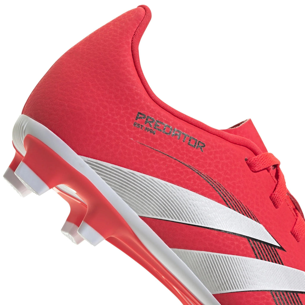 adidas Predator Club Firm Multi Ground Boots Junior Red White
