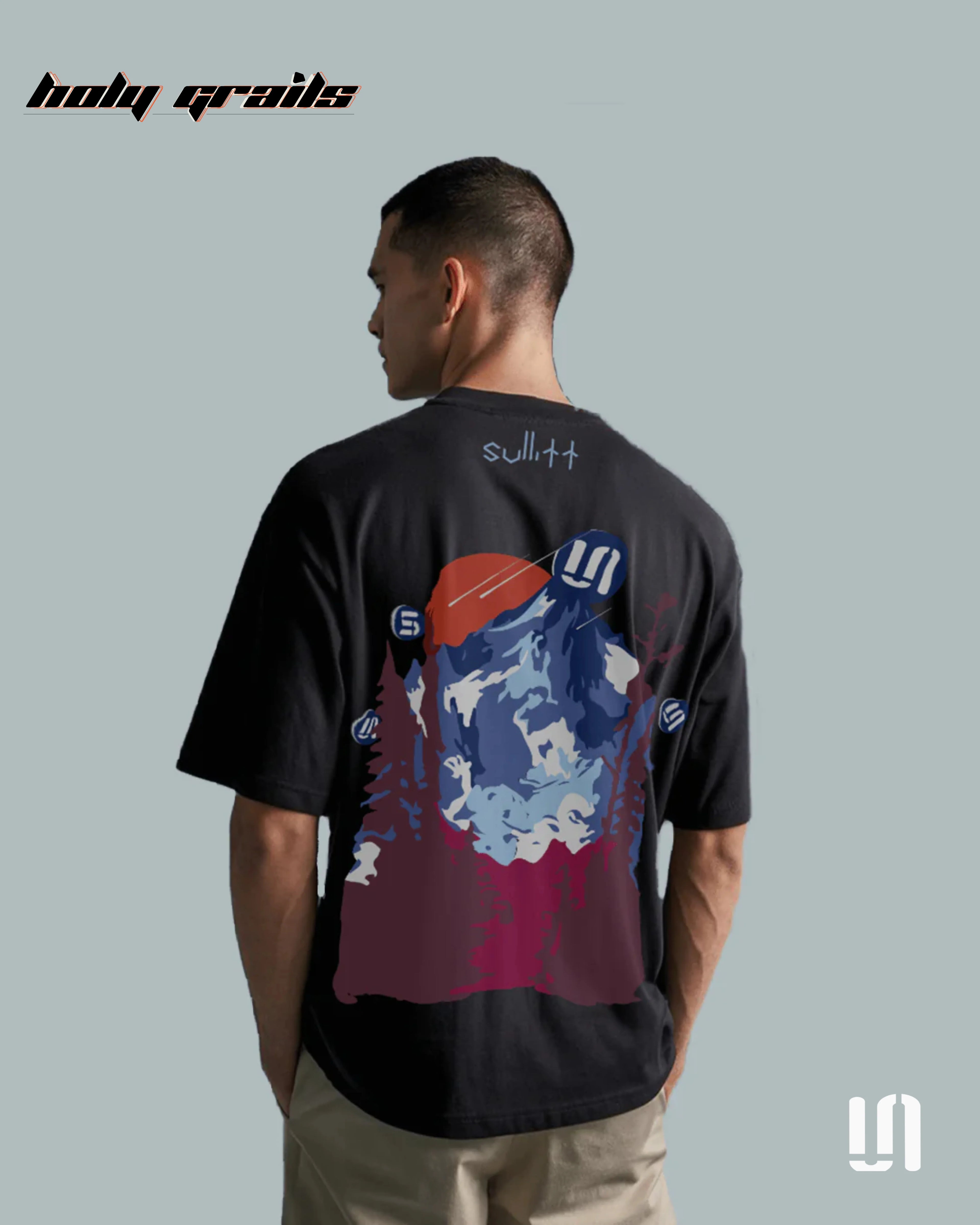 Black Mountain Oversized Tee HG x Sullitt