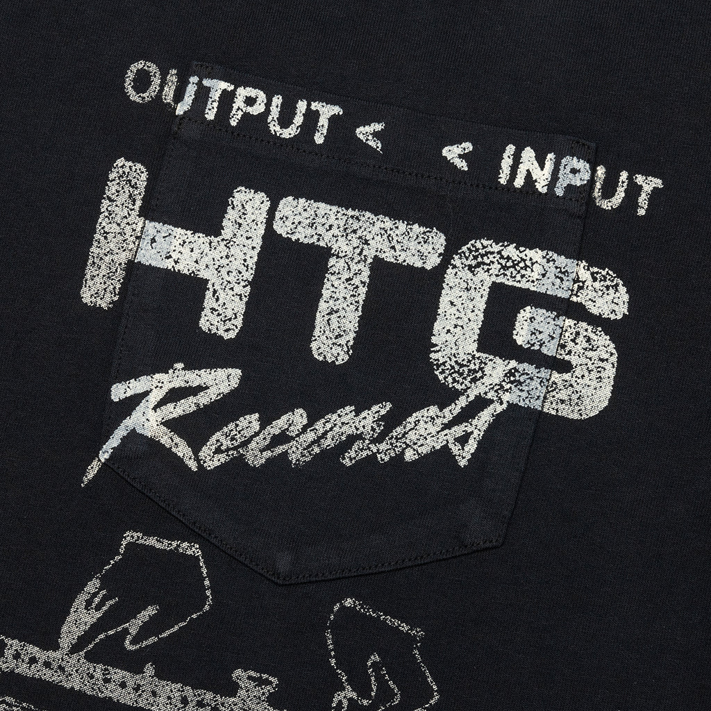 Records Tee Black