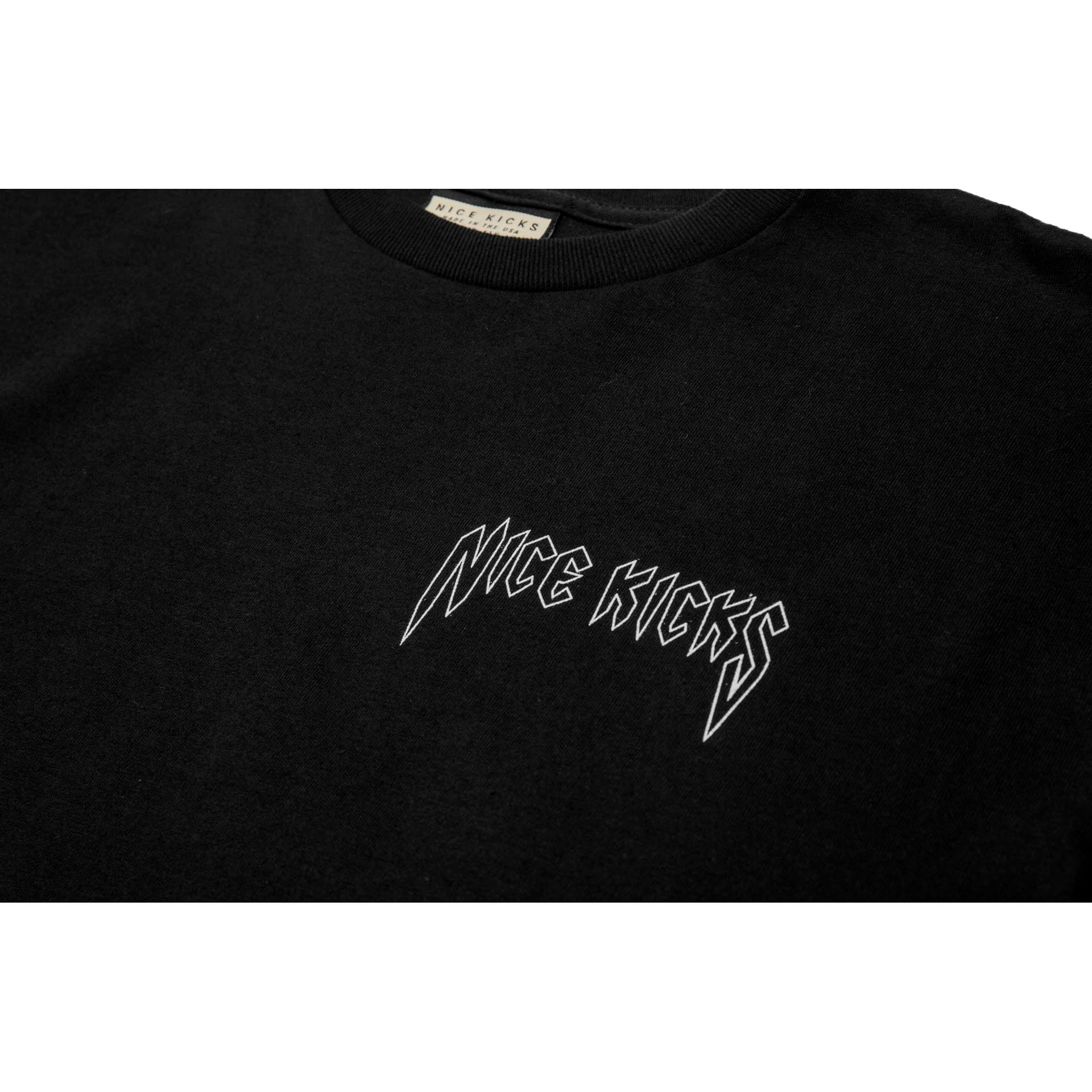 Nice Kicks Rock Tee Mens Black White