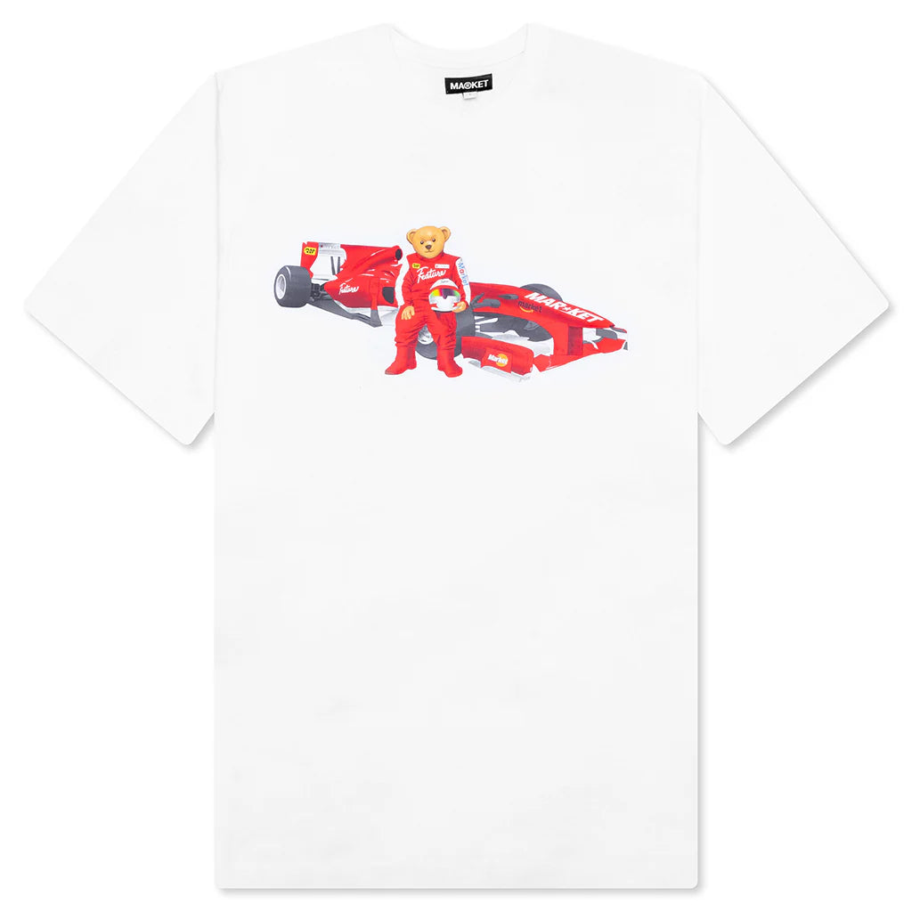 Feature x Market Formula Bear T Shirt White